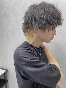 ネクストネオ 静岡(NEXT NEO) NEXT静岡 NEO【櫻田】マッシュウルフツイストスパイラルブリーチ