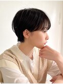 耳掛けショート/ピュアショート/マッシュショート