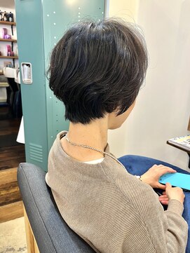 リブ(Lib) 【Lib】30代40代50代くびれショート×ふんわりパーマ