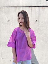 ロカ 表参道(loka)&nbsp;ミルクティーカラー/ハイライト[表参道/ハイライト]Mai