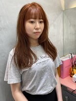 ロンドポレール 北千住(Lond polaire)&nbsp;レイヤーカット×ハニーベージュ