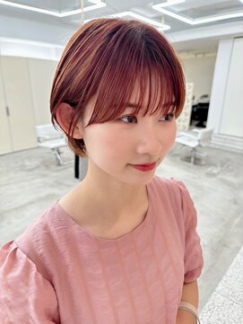 ノエ ナゴヤ(NOE NAGOYA) 前髪ぱつっとショート