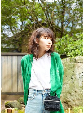 デヴェロペ(Devellope.) 【Devellope】ミディアム　ニュアンスパーマ