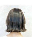 切りっぱなしボブ