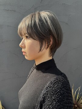 ヘアメイク シンズ レインボー(Hair Make SHIN'S RAINBOW) マッシュ/高松/ショート/グレージュ/癖毛/赤味打消し/ボブ
