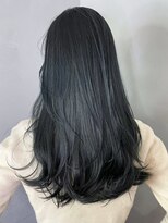 アルバム 新宿(ALBUM SHINJUKU)&nbsp;ネイビーロング_グレーベージュレイヤーロング_ba433381