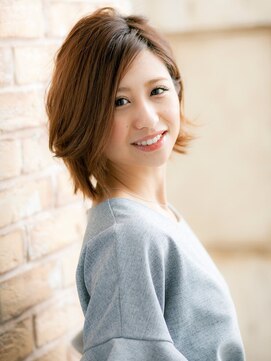 オーブヘアー ウノ(AUBE HAIR uno) こなれ感のあるフェミニンボブ♪