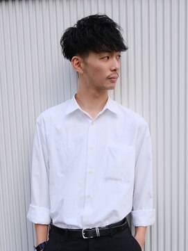 エスケイブ(S/CAVE) 【スーツにも合う】作りすぎない無造作パーマ