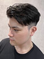 メンズココ 清澄白河店(MENS COCO)&nbsp;ビジネスショートスキンフェードツーブロックスパイキーショート