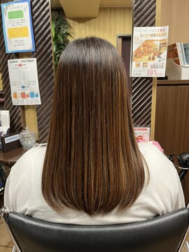 カフナ インダー 京急蒲田(kahuna indah) ストレートハイライトグレイカラー