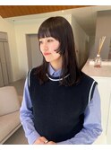 ミルクティベージュオリーブダブルカラーラベンダー