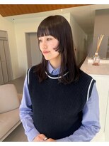 ローレンアオ(LOREN AO)&nbsp;ミルクティベージュオリーブダブルカラーラベンダー