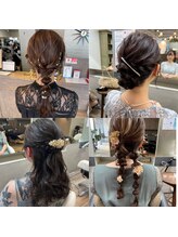 #ヘアセット#お呼ばれアレンジをご提案♪ stylist:nao.takako