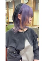 ジゼル(gisele)&nbsp;パープル×ブラック