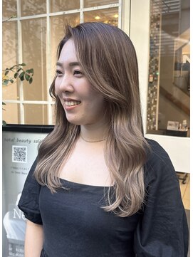 ネオリーブアイム 横浜西口店(Neolive aim) ブリーチ＊ミルクティーベージュ【横浜】nana