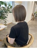 切りっぱなしボブ◎