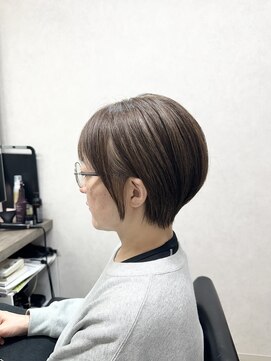 シュガー バイ エクラート 立川南口店(SUGAR by ECLART) 立川駅/立川南口/ショートボブ/白髪ぼかし/コンパクトショート