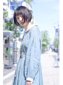 13.黒ボブ