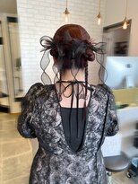 コバルト(Cobalt)&nbsp;お呼ばれヘアセットツインカチモリアレンジ