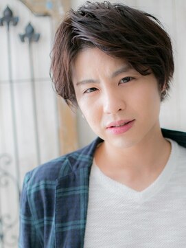 モッズヘア メン 仙台愛子駅前店(mod's hair men) アップバンクで動き◎ニュアンスカラーマッシュ仙台愛子