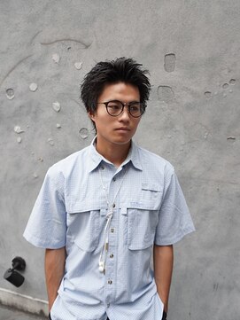 メンズグルーミングナンバーナイン(MEN'S GROOMING NUMBER NINE) 姫路バーバー/スパイキーショート/【早田隼哉】