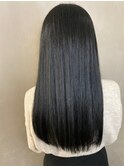 艶髪！ナチュラルブラック×ストレートロング