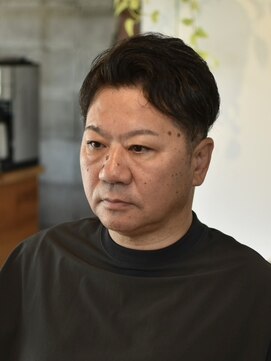 リム メンズヘア(LIM men's hair) 渋髪6:4分けアップバング【メンズカット/倉敷/中島】