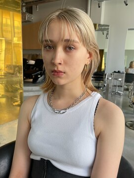 スクリーン(SCREEN) くびれヘア/アプリコットオレンジ/ハイライトカラー/三宮/元町