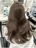 韓国ヘア　2wayバング &nbsp;レイヤーカット くびれヘア &nbsp;顔周り