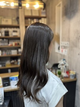 ハク(haku) 艶感オリーブブラウン