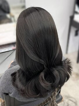 フォンズ(FONS) 上品韓国ヘアダークグレージュ