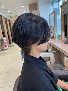 【曲がる縮毛矯正】毛流れセンターパート