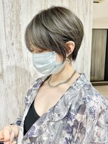 ルセット(Ruset)&nbsp;くびれショート/大人ショート/オリーブベージュ/小顔/30代40代