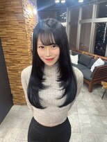 ラピス 横浜(Lapis)&nbsp;ブルーブラック顔まわりハイレイヤー