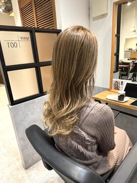 ナチュラル 東川口店(Natural) デザインカラー/ハイトーンベージュ