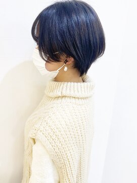 モリオ フロム ロンドン 成増店 【morio成増/玉井】ショートボブ　暗髪