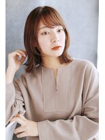 ラピス 銀座 blue店(Lapis)&nbsp;《30代～大人透明感》白髪ぼかしハイライト＋艶カラー[銀座]