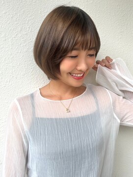 カバーヘア 上尾西口店(COVER HAIR) ひし形ショートボブ/似合わせカット/艶カラー30代40代◎p上尾