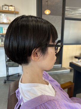 リドルヘアー 黒磯店(Riddle HAIR) 丸みコンパクトショート