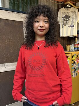 アンドピース and peace スパイラルパーマ