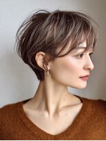 ハーツ(Heart's)&nbsp;白髪ぼかし脱白髪染め大人ショート40代50代60代