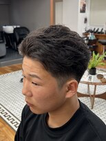 ザデイトウキョウ 表参道 青山(THE DAY TOKYO)&nbsp;MEN’S/サーフカール/刈り上げセンターパート/表参道駅/青山 