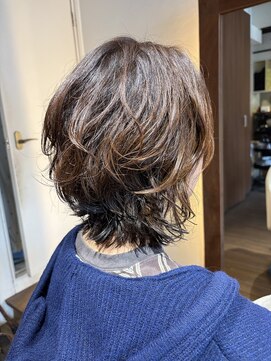 ティーズ フレール T's frere ミディアムパーマスタイル