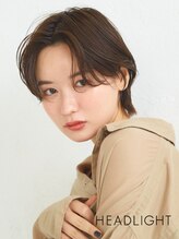 アーサス 草津店(ursus) ハンサムショートイメチェン前髪なし小顔魅せ韓国レイヤーウルフ