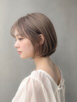 ピース バイ シータ(PEACE by CITA)&nbsp;柔らかヘーゼルベージュ×ショートボブ20代30代40代