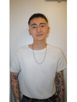 メリケンバーバーショップ トーキョー(MERICAN BARBERSHOP TYO) メンズショートスキンフェード【竹ノ下】