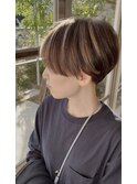 ショートでも楽しめるハイライトカラー