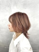 スラング 船橋(SLANG)&nbsp;丸みウルフ/顔周りレイヤー/前髪ありウルフ/ウルフ/船橋