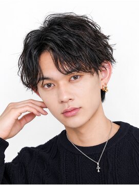 ナチュラル 南越谷店(Natural) 韓国風センターパート×ニュアンスパーマ