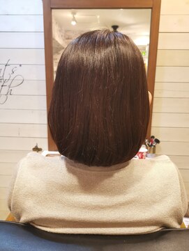 ラウンジアンドヘアープラスグランツ(lounge&hair+grants) セミボブ